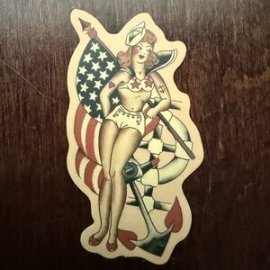 🎀10 for $10🎀 New Vinyl Sticker Pin Up Girl Tattoo Sailor Flapper Mermaid…